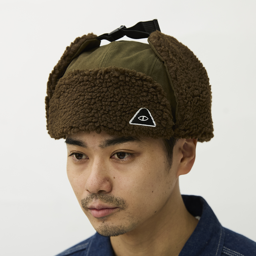 [ポーラ]MILITARY BOA VISOR CAP