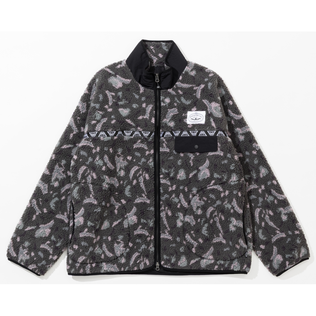 [ポーラ]JACQUARD SHERPA JACKET