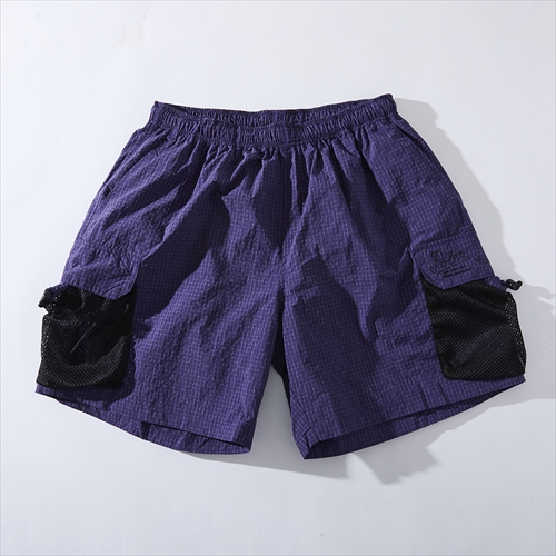 ポーラ | SHIRRING NYLON PARACHUTE SHORTS | ショートパンツ | GO OUT