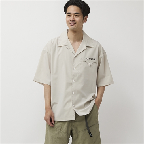 ポーラ | TOURIST TRAP RELAX OPEN COLLAR SHIRT | シャツ | GO OUT