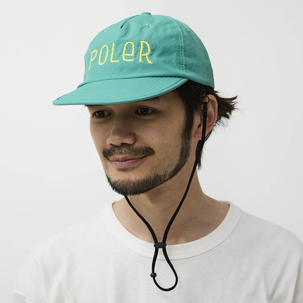 [ポーラ]LONG BILL DRAW CORD FLOPPY CAP