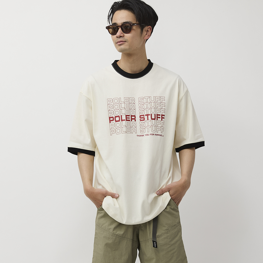 [ポーラ]POLER T.HANKS TRIM TEE