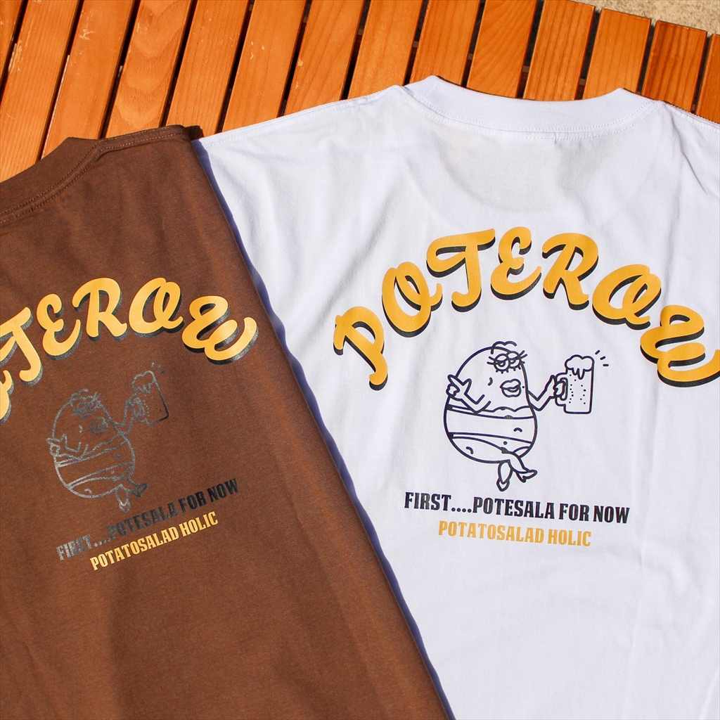 [ポテトサラダホリック]POTEROW S/S TEE