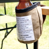 [ポストジェネラル]WAXED CANVAS BOTTLE BAG