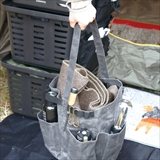 [ポストジェネラル]WAXED CANVAS TOOL BAG ROUND