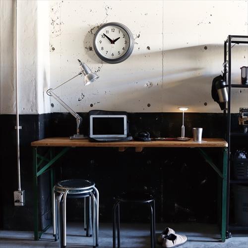 時計つきポスト ポストジェネラル | SCHOOLHOUSE WALL CLOCK | 時計 | GO OUT Online