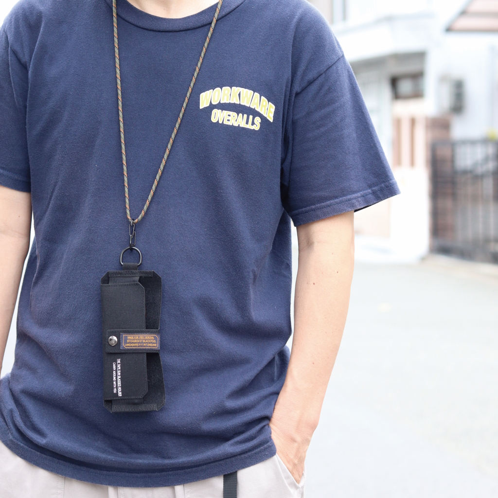 [ポストジェネラル]TAPE SUN GLASSES HOLDER