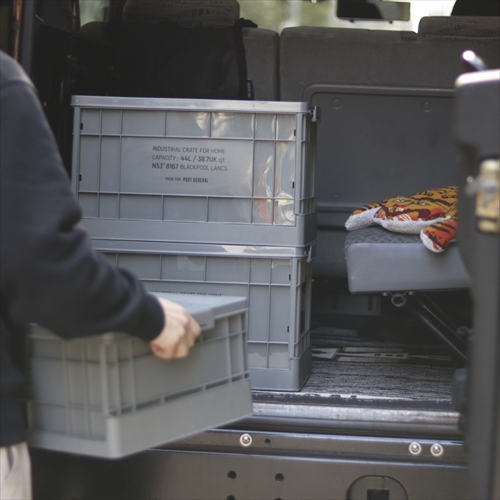 ポストジェネラル | INDUSTRIAL FOLDABLE CRATE HOME 44L | 収納 | GO