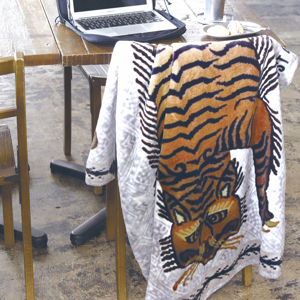 [ポストジェネラル]FLANNEL FLEECE BLANKET