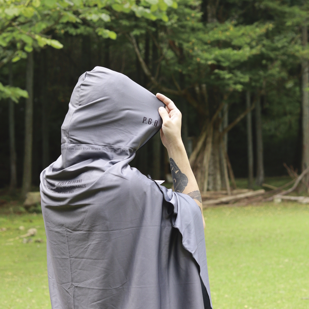 [ポストジェネラル]PG QUICKDRY HOODIE TOWEL BIG UV