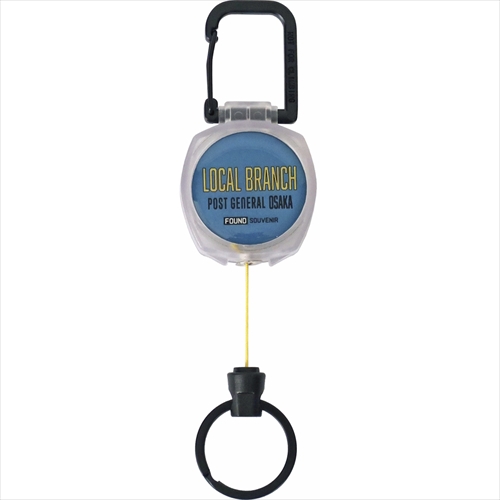 ポストジェネラル | FOUND SOUVENIR COLOR CORD REEL KEY HOLDER