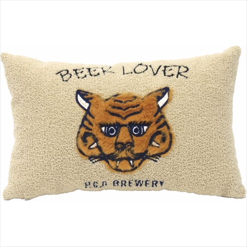 ポストジェネラル | BEER LOVER RECT CUSHION | クッション・マット