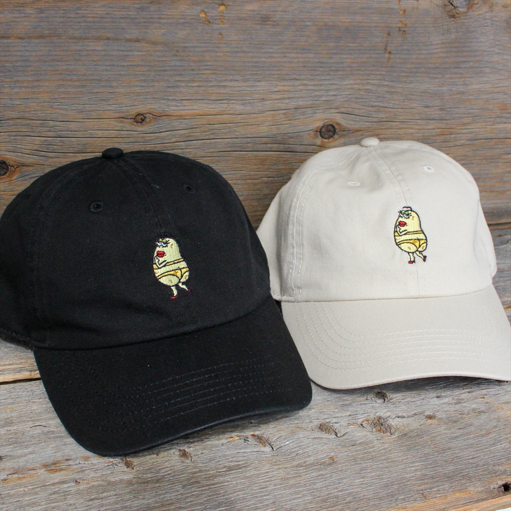 [ポテトサラダホリック]POTEROW (ポテ郎) 刺繍CAP