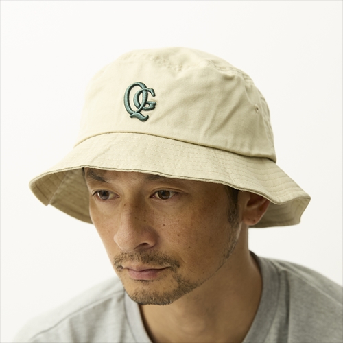 GOLFICKERS × TANGRAM BUCKET HAT White