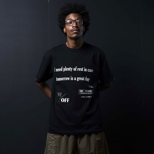 [リバーサル・ドーギ・デザイン・ワークス]SOHEI TAKAHASHI PHOTO COTTON TEE -BEACH-