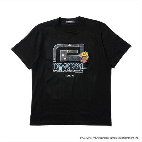 [リバーサル・ドーギ・デザイン・ワークス]PACMAN NEON TUBE BIG MARK TEE