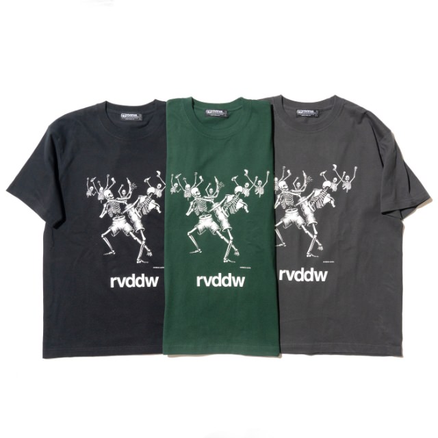 [リバーサル・ドーギ・デザイン・ワークス]FIGHTING SKULL COTTON TEE