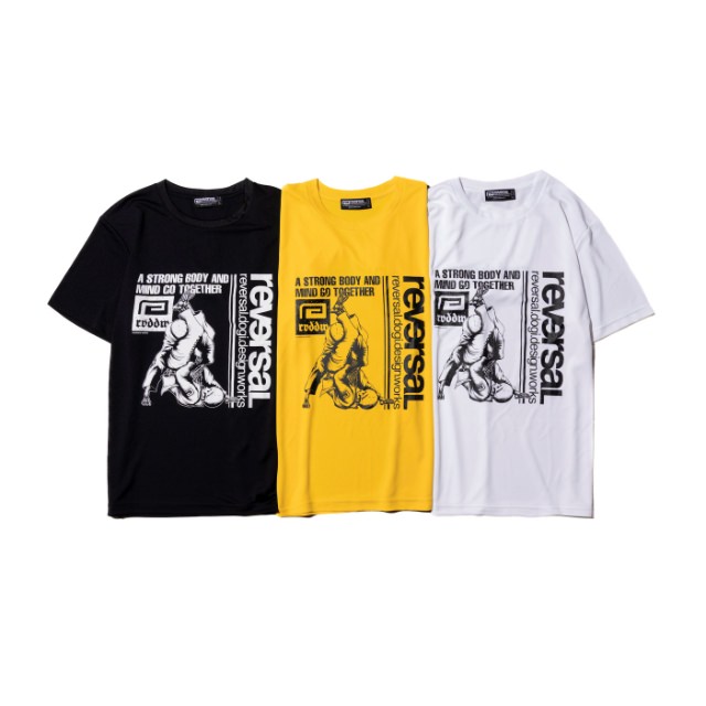 [リバーサル・ドーギ・デザイン・ワークス]BJJ SKULL DRY TEE