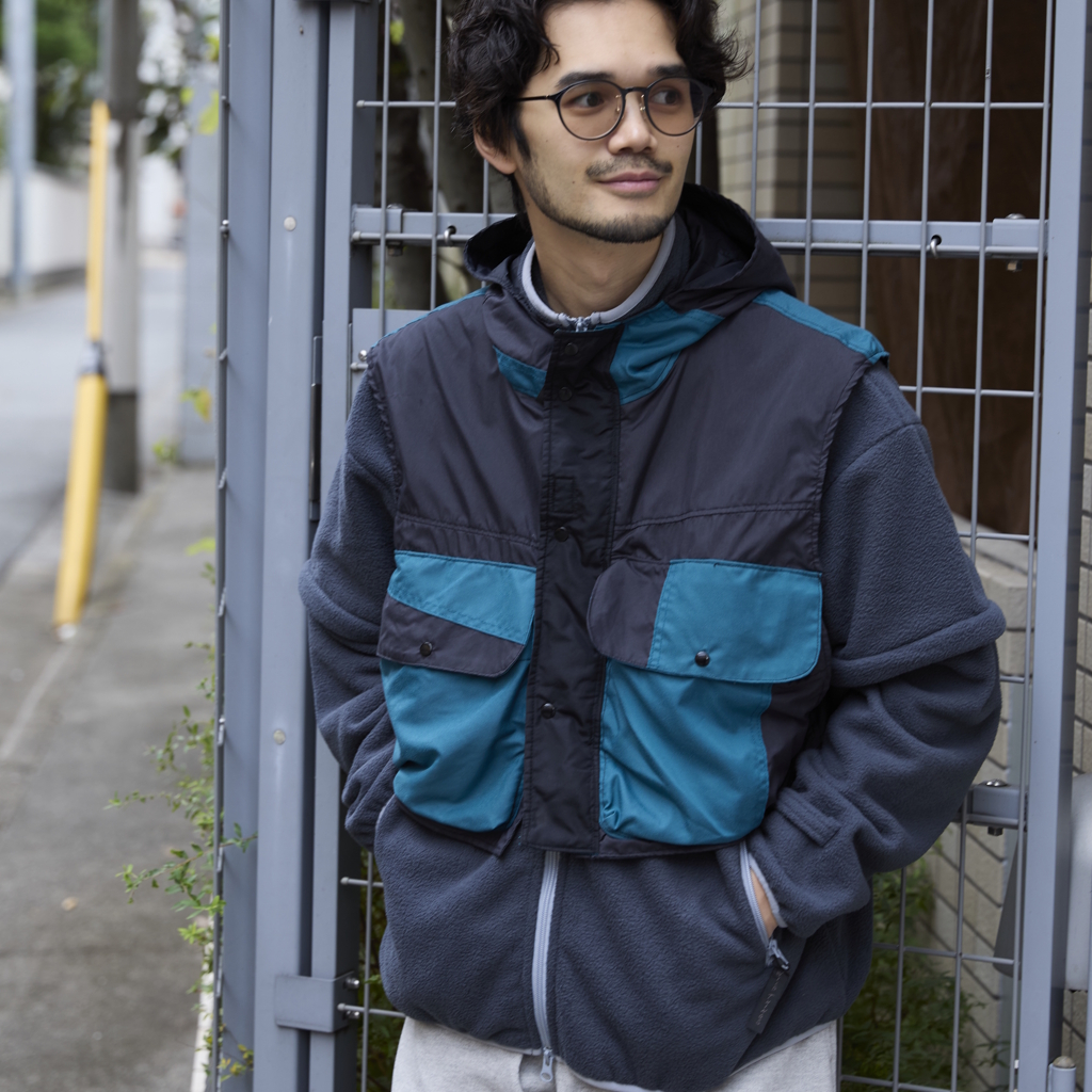 [レダッド×ゴーアウト]REMAKEN 3WAY FLEECE JACKET（Sサイズ）