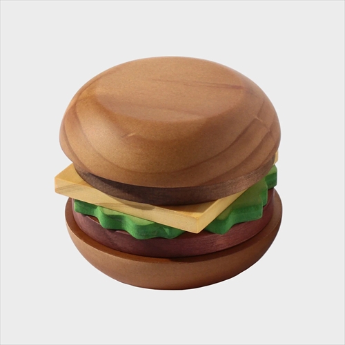 【断捨離中】BIGバーガー ハンバーガー コースター 未使用 3個セット リバーズ | ハンバーガーコースターズ スタックスプラス