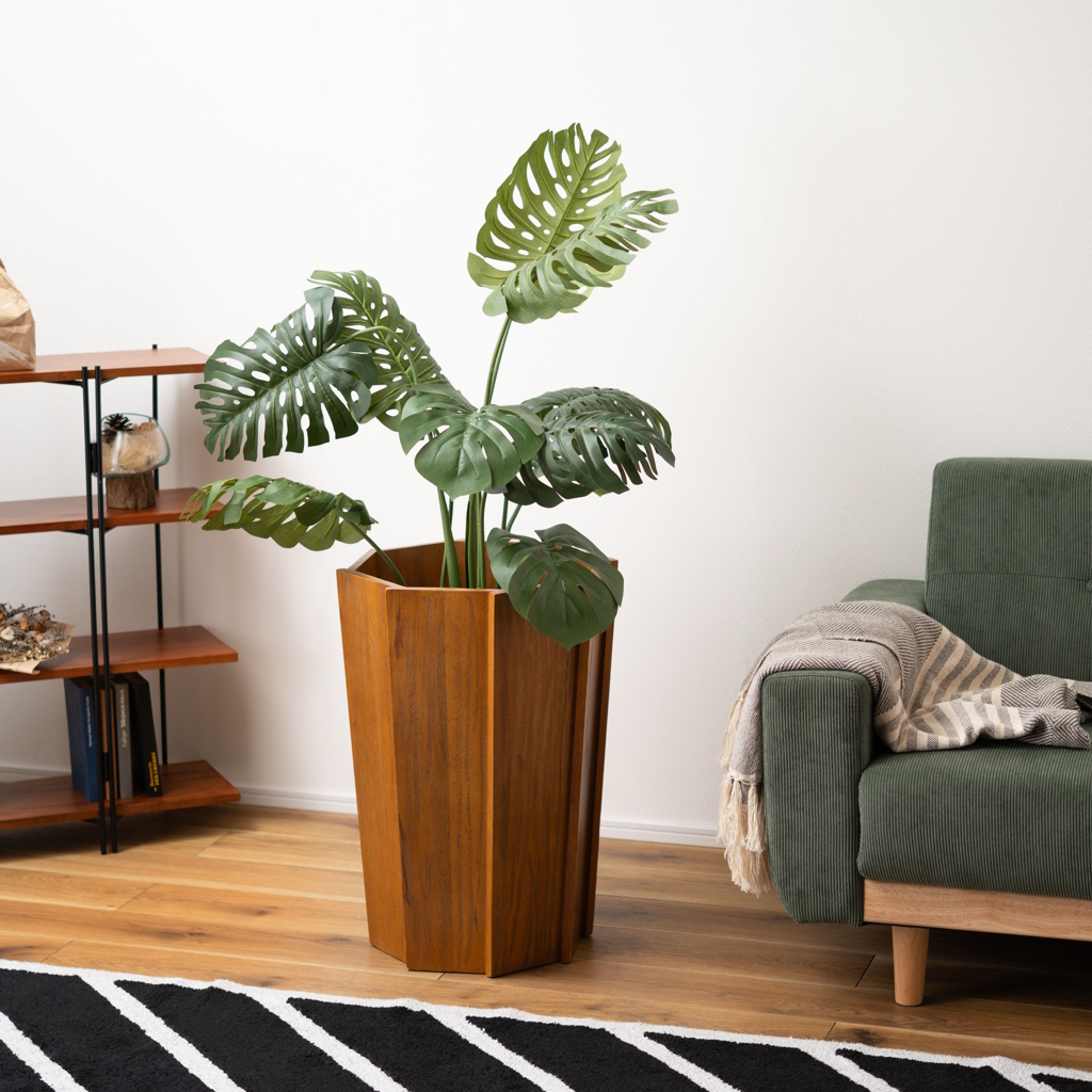 [アウトドアライフクリエーションズ]Wood planter L