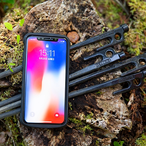 ルート Iphone X専用 Gravity Tempered Glass Film ブラック Pcケース その他ケース Go Out Online アウトドアファッションの総合通販サイト