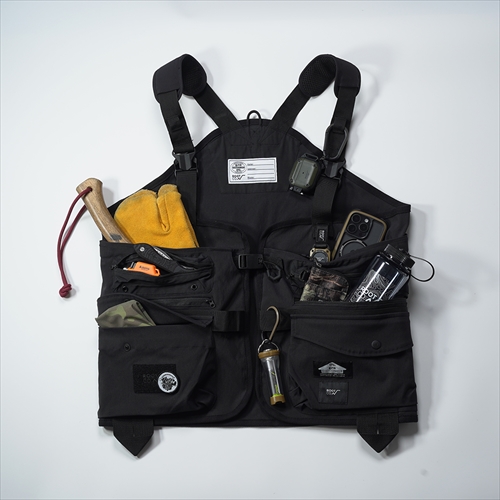 ルート | grn GENERAL LIFE × ROOT CO. UTILITY VEST | ベスト