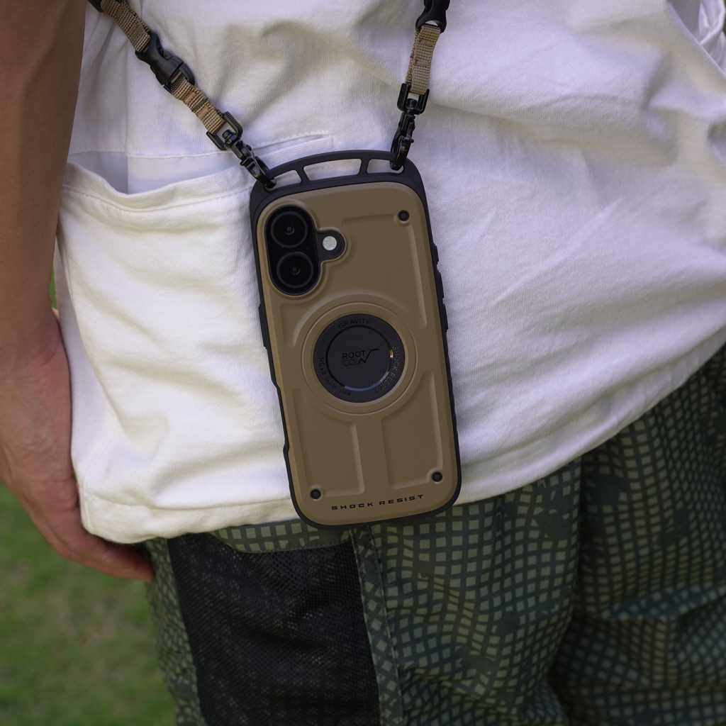 [ルート][iPhone16専用]GRAVITY Shock Resist Case Pro.