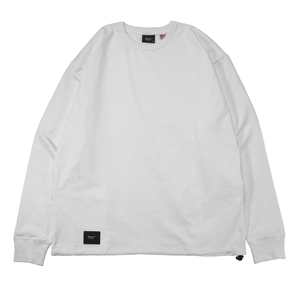 [ルート]ROOT CO. PLAY UTILITY BACK POCKET Long Sleeve Plain T-Shirts
