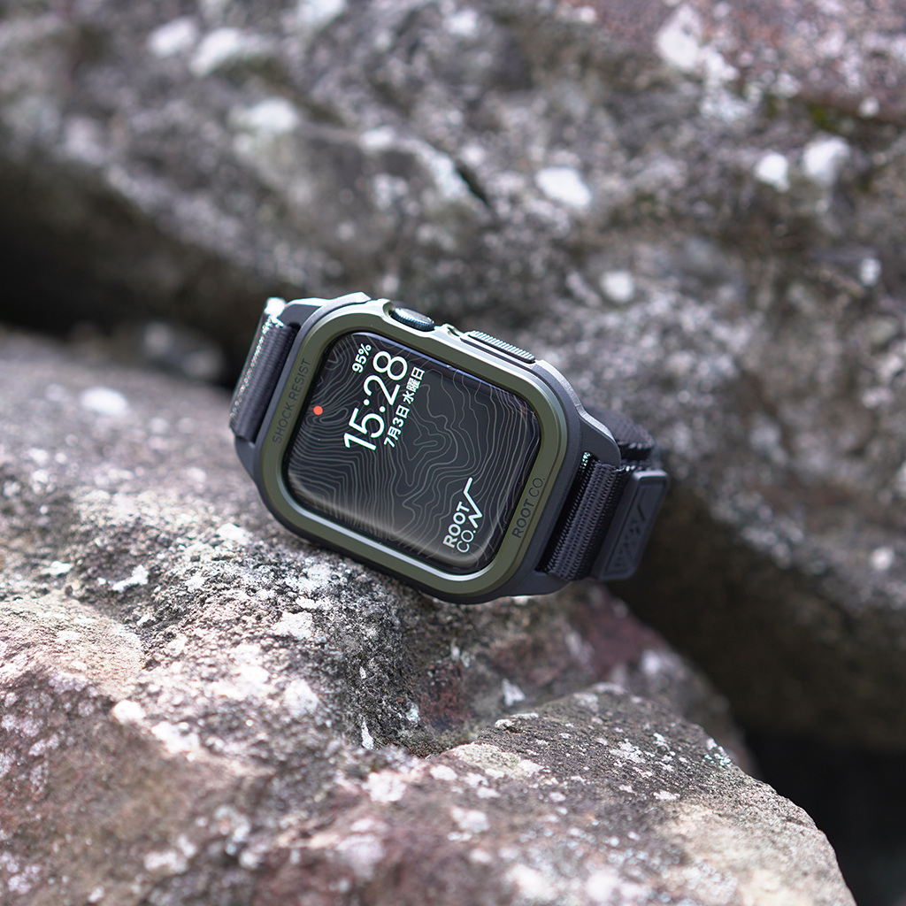 [ルート][Apple Watch Series 10 46mm専用]GRAVITY Shock Resist case Pro. for Apple watch