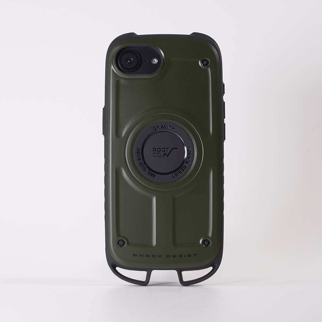 [ルート][iPhone 16e専用]GRAVITY Shock Resist Case Rugged.