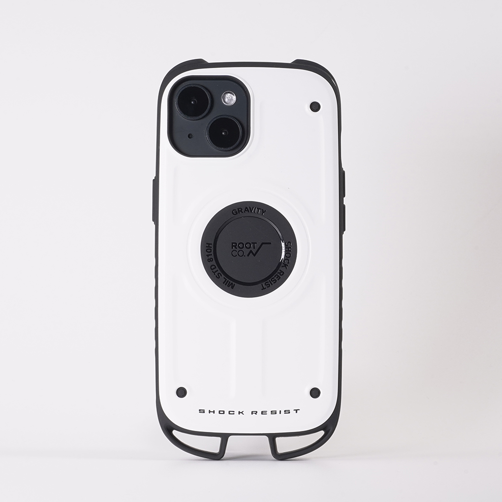 [ルート][iPhone 13/14/15兼用]GRAVITY Shock Resist Case Rugged.