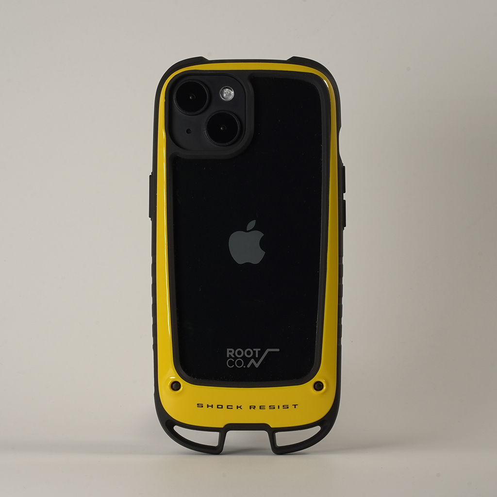[ルート][iPhone 13/14/15兼用]GRAVITY Shock Resist Case +Hold.