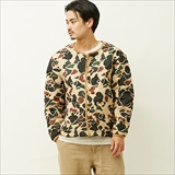 [ロックス]QUILT CAMOUFLAGE CARDIGAN insulanted POLARTEC POWER FILL