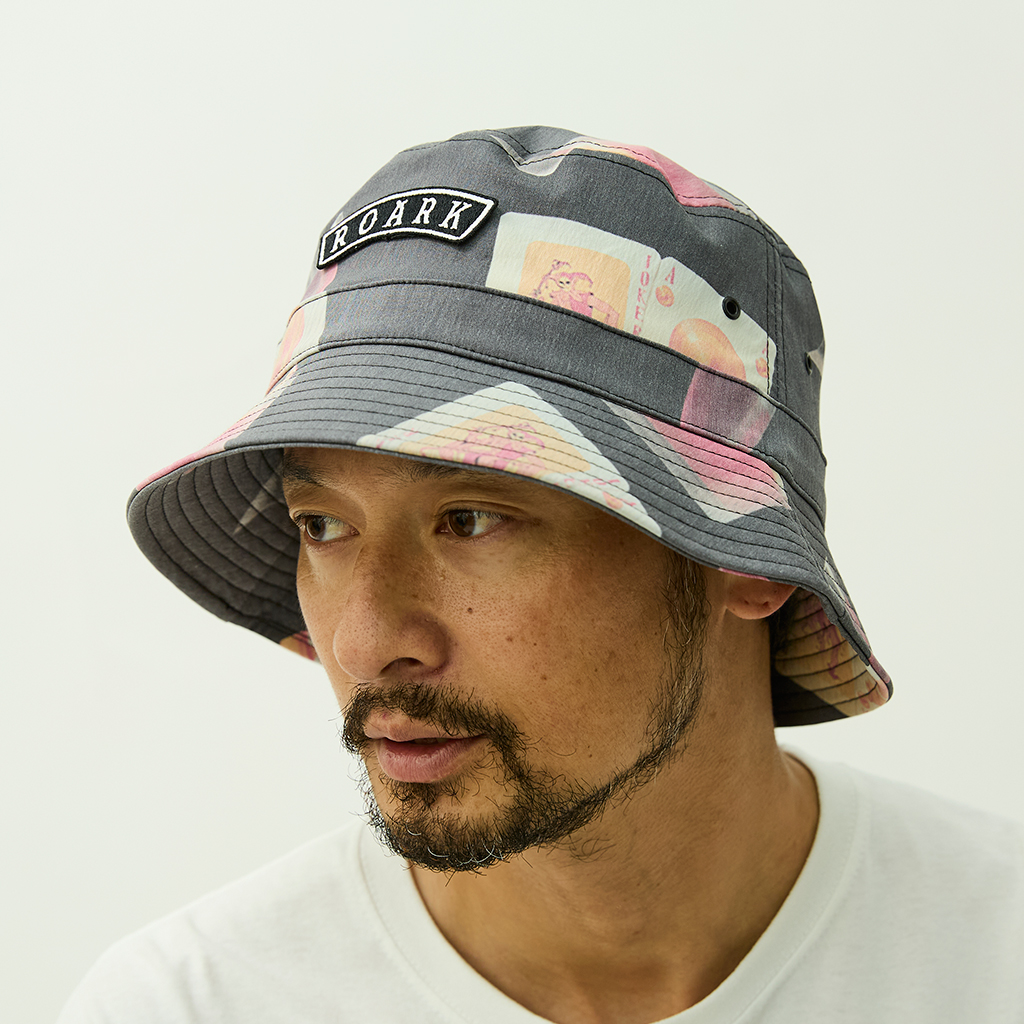 [ロアーク リバイバル]“NEGRONI&DICE”BUCKET HAT - MID HEIGHT