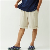 [ロアーク リバイバル]HEMP COTTON PILE SHORTS