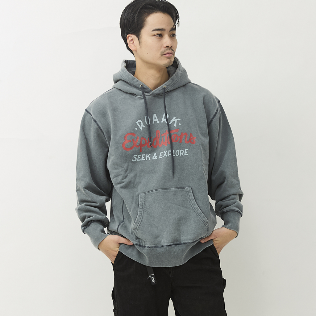 [ロアーク リバイバル]SIGN WRITER P/O HOOD SWEAT