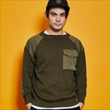 [ローター]Pocket army knit