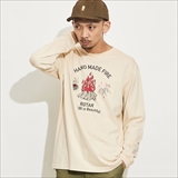 [ローター]HAND MADE FIRE LS Tee