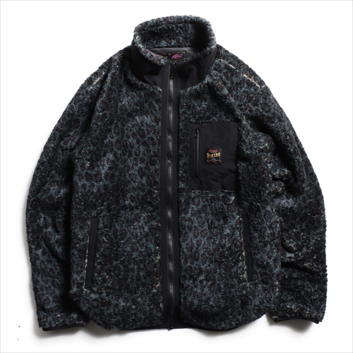 ローター | Leopard fleece blouson | ボア・フリースジャケット | GO