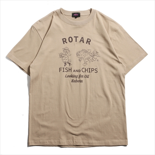 Peggy Goods UK 限定 Fish and Chips Tシャツ Fish and Chips Shop T