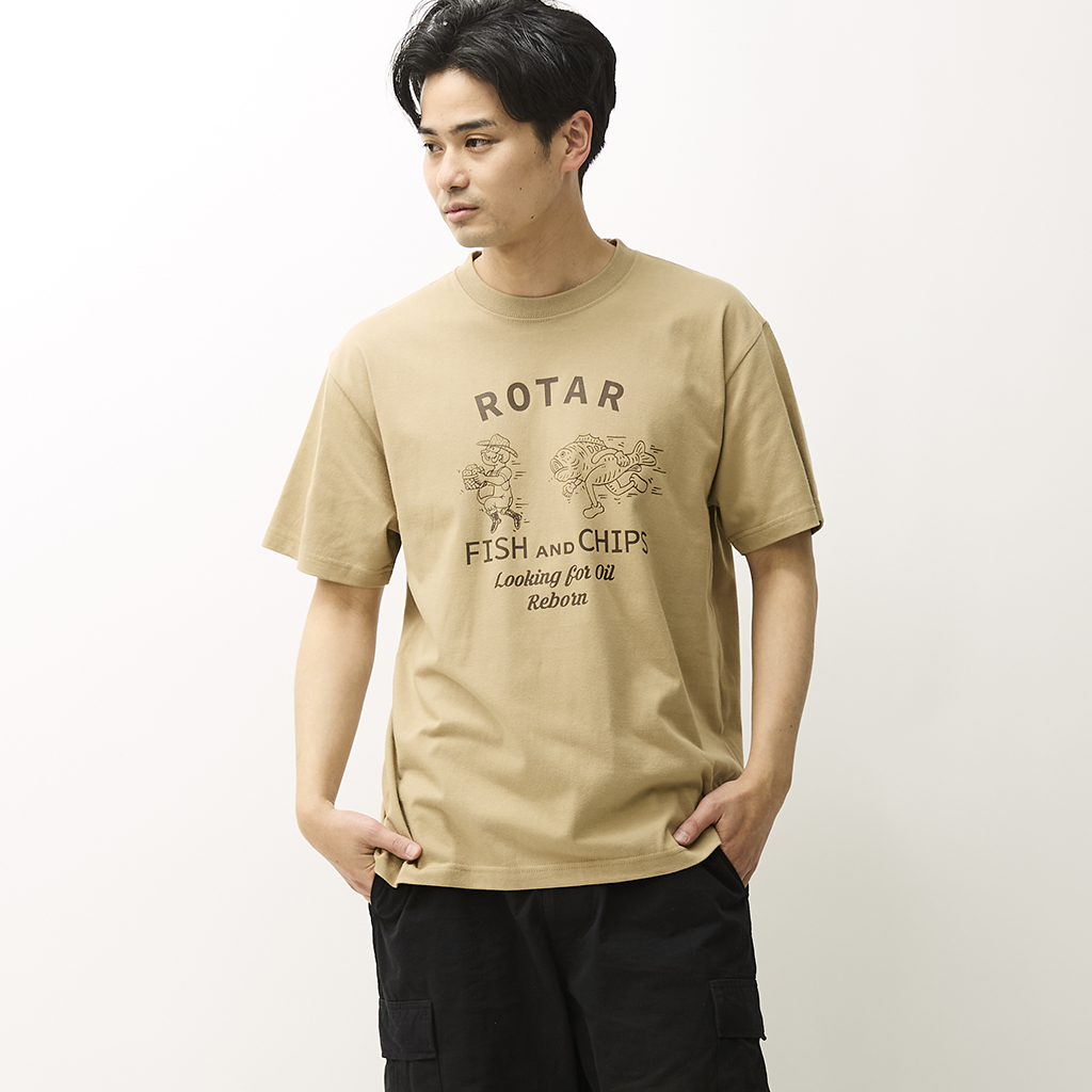 [ローター]FISH AND CHIPS Tee