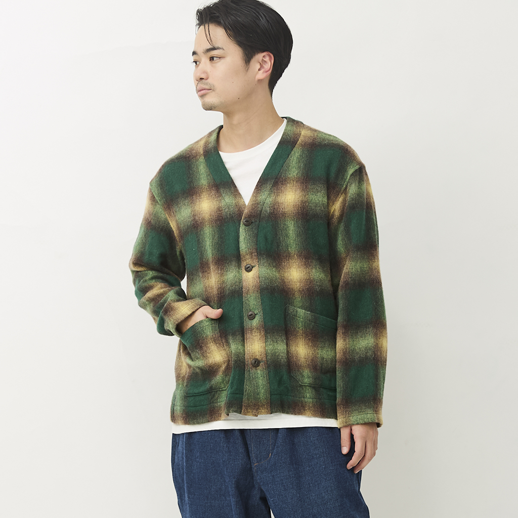 [ローター]Shaggy Ombre Cardigan