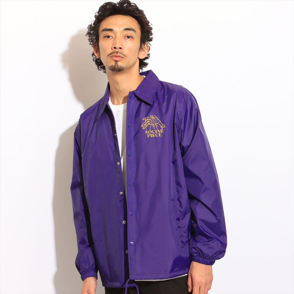[ローター]SOCIAL PIECE coach JKT