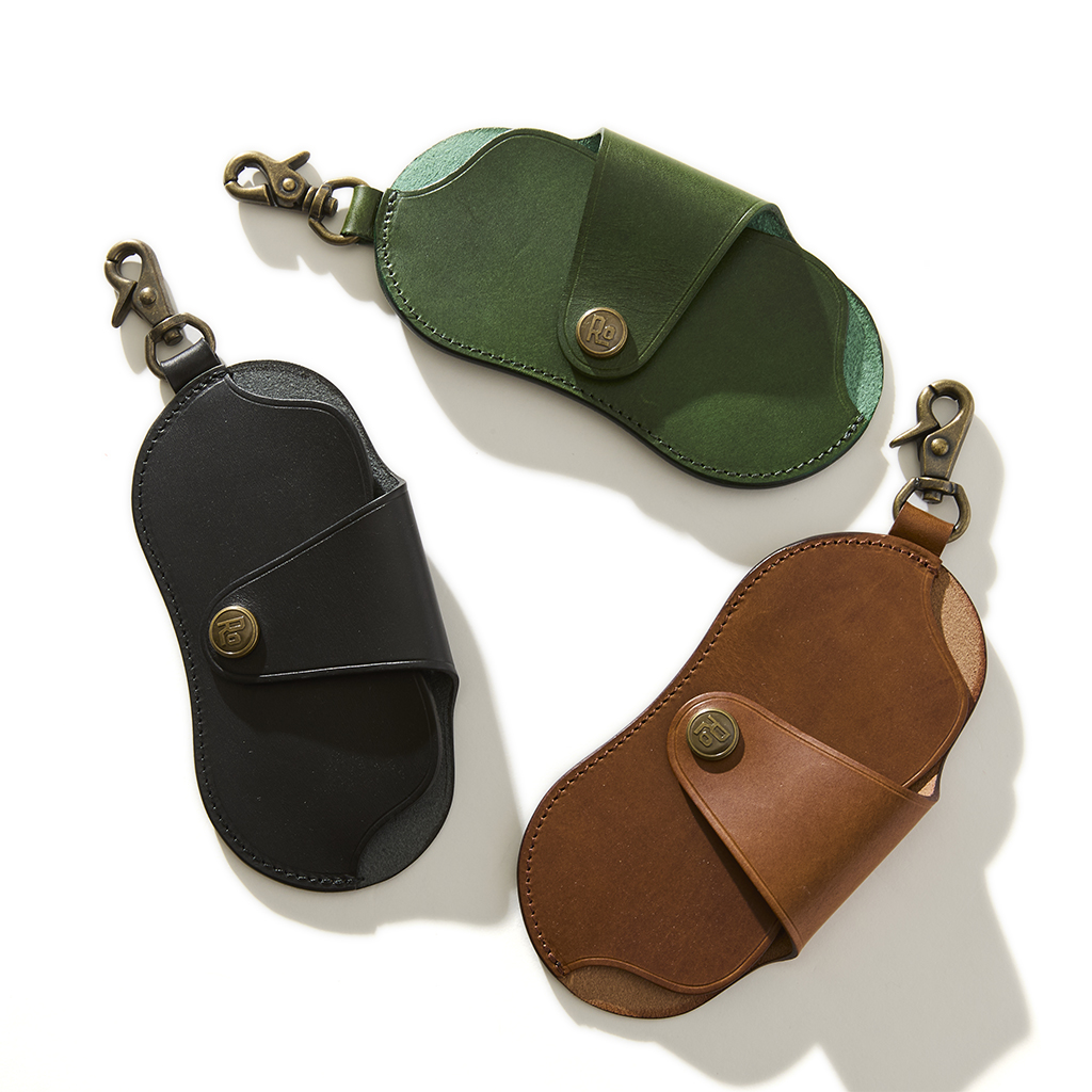 [ローター]Buttero Leather Glasses Case