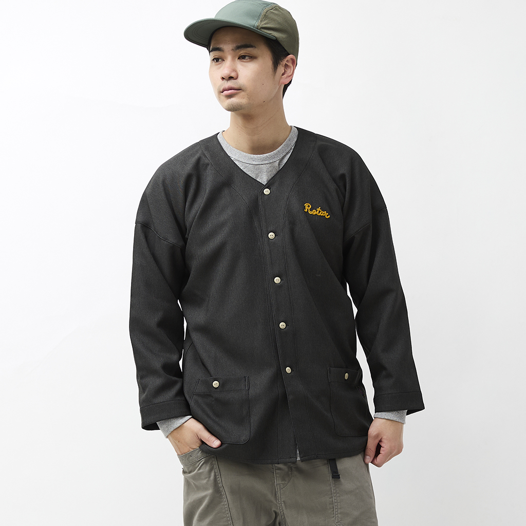 [ローター]Fake Denim Japanese Work Shirt