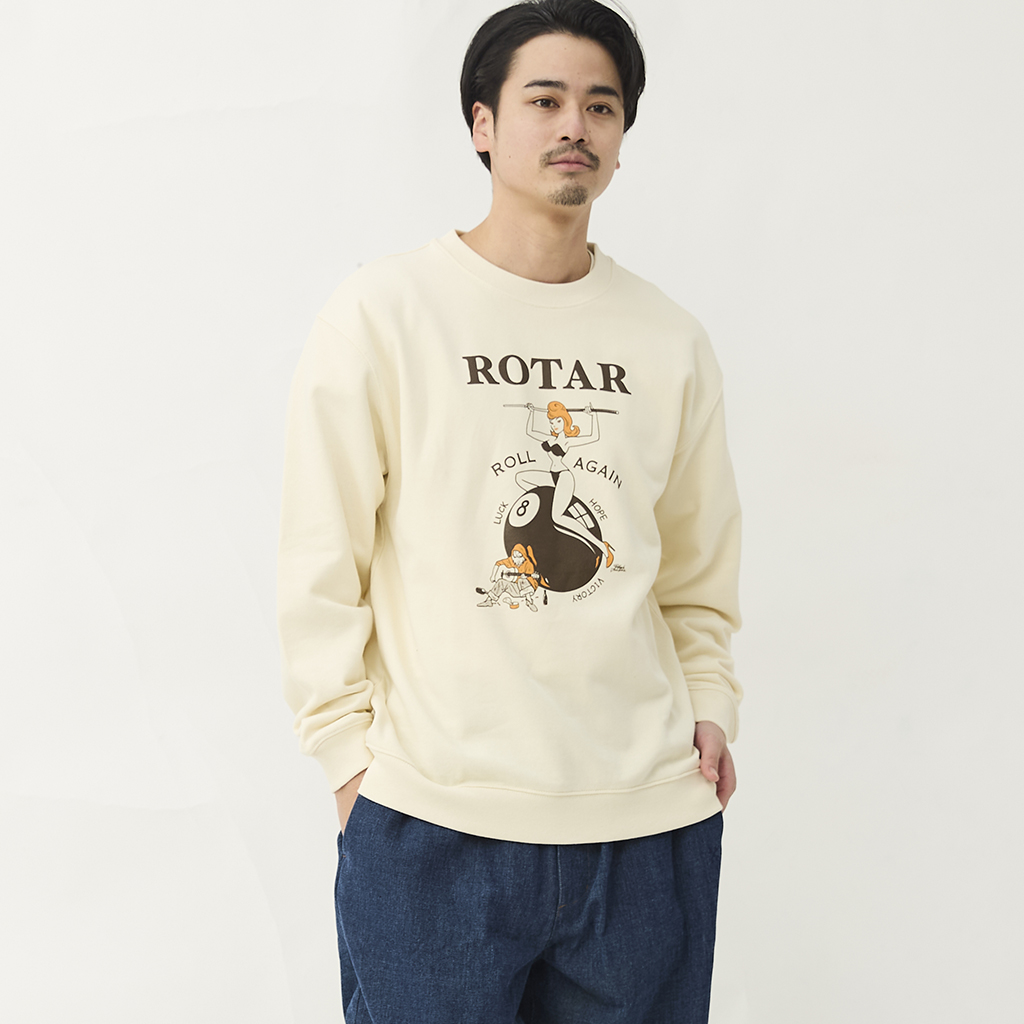 [ローター]ROLL AGAIN Sweat