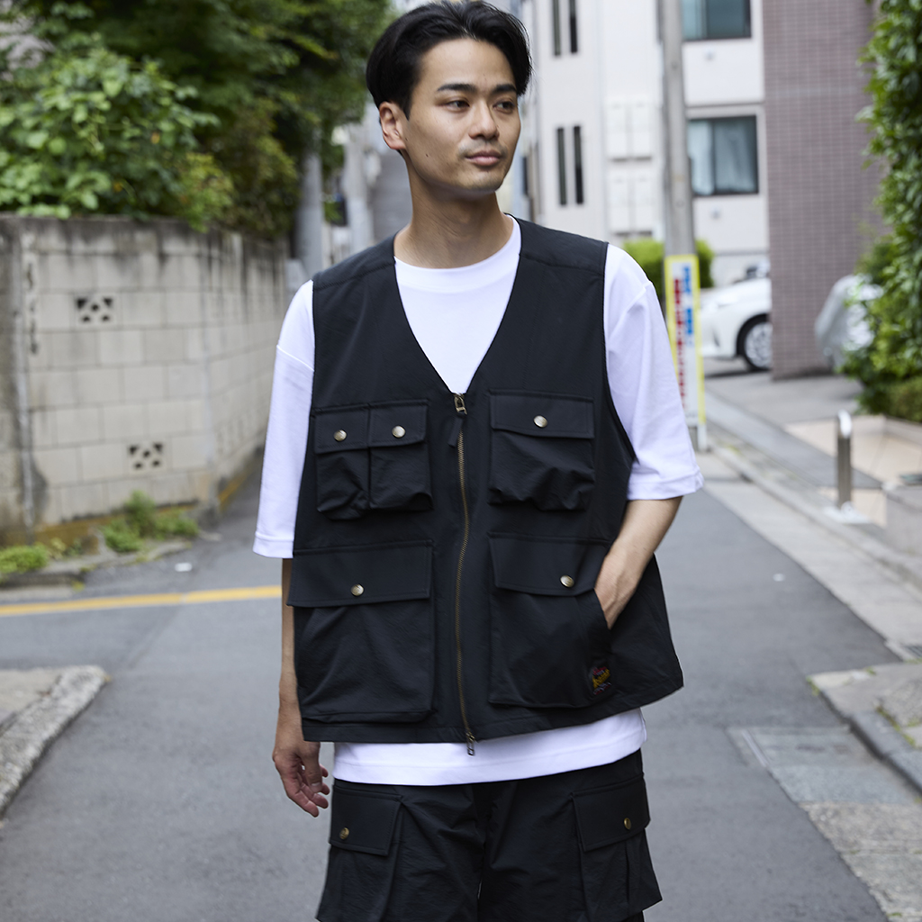[ローター]2way Stretch Utility Vest