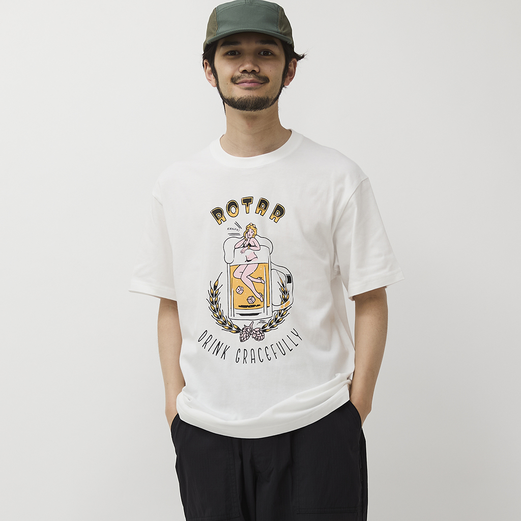 [ローター]DRINK GRACEFULLY Tee