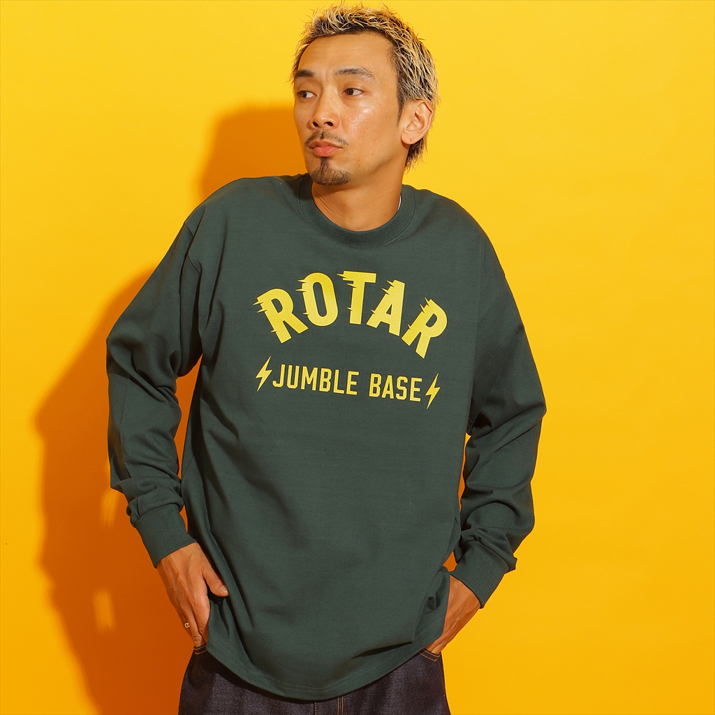 [ローター]ROTAR fast LOGO LS Tee